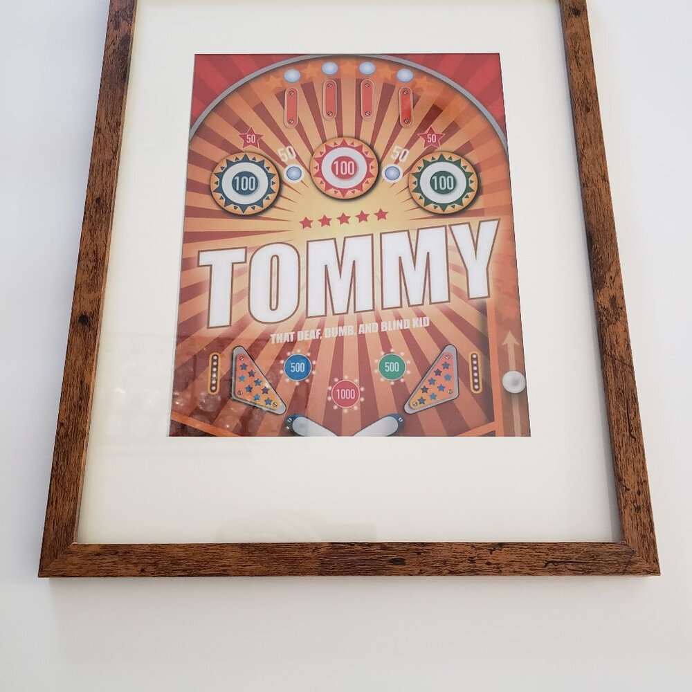 The "The Who" Pinball Wizard 11x14 Matted Print